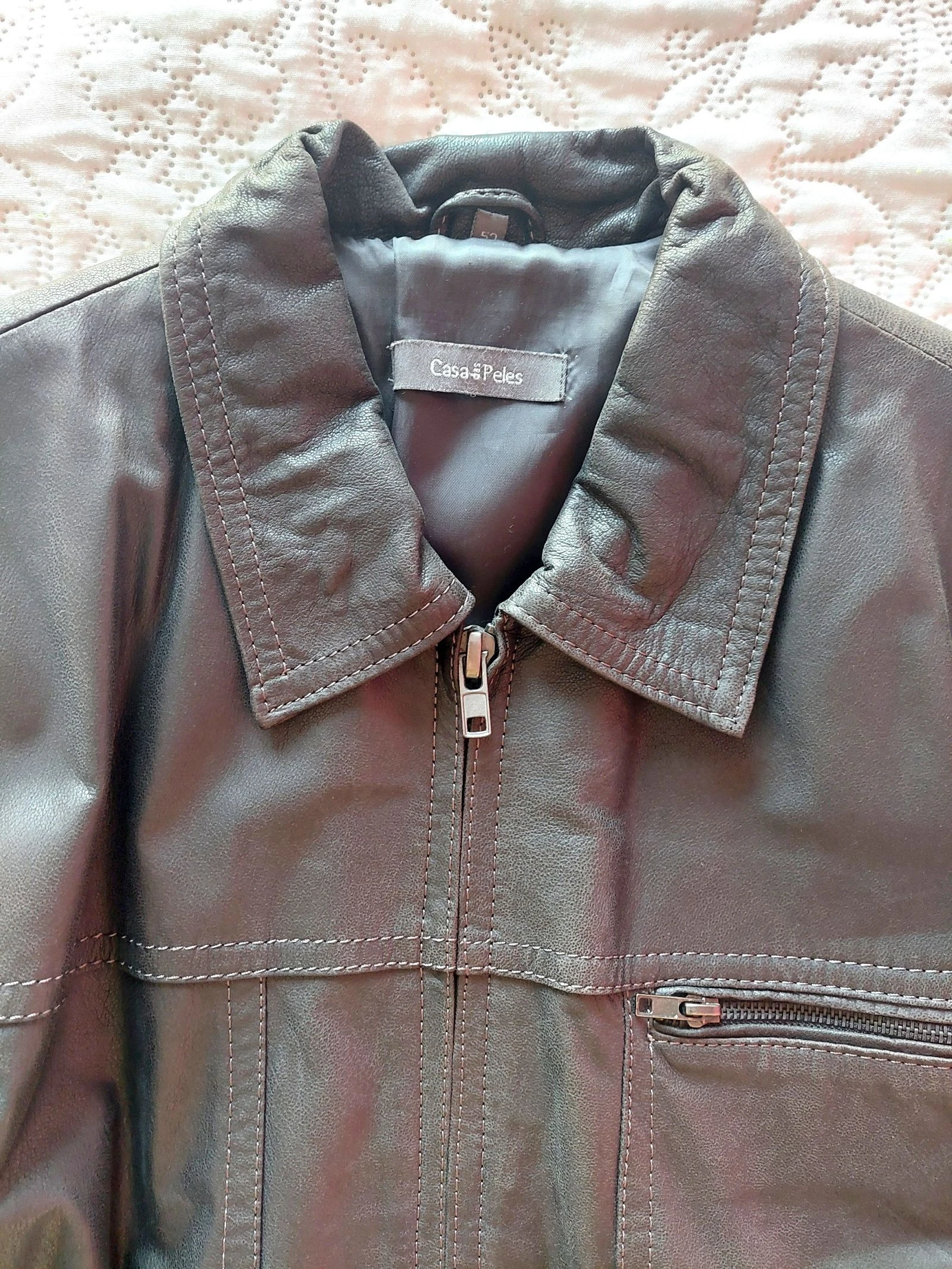 Jaqueta de Couro Masculina Casa das Peles – photo 3